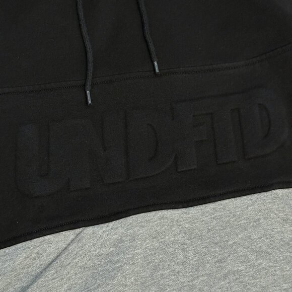 Undefeated UNDFTD Out Runner Men's Black/Gray Two-Tone Hoodie - Size Medium - Picture 3 of 10